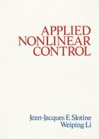 Applied_nonlinear_control