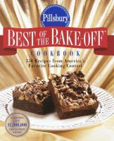 Pillsbury, best of the bake-off cookbook