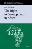 The_right_to_development_in_Africa