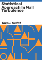 Statistical approach in wall turbulence