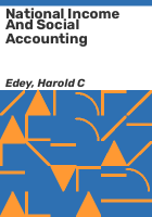 National_income_and_social_accounting
