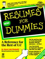 Resumes_For_Dummies