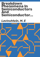 Breakdown_phenomena_in_semiconductors_and_semiconductor_devices