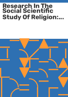 Research_in_the_social_scientific_study_of_religion