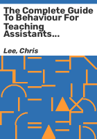 The_complete_guide_to_behaviour_for_teaching_assistants_and_support_staff
