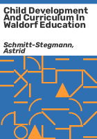 Child_development_and_curriculum_in_Waldorf_education