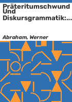 Pra__teritumschwund_und_Diskursgrammatik