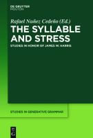 The syllable and stress