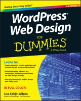 WordPress_Web_design_for_dummies