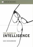 The_making_of_intelligence