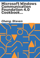 Microsoft_Windows_Communication_Foundation_4_0_cookbook_for_developing_SOA_applications