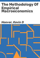 The_methodology_of_empirical_macroeconomics