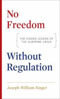 No_freedom_without_regulation
