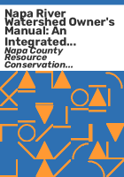 Napa_River_watershed_owner_s_manual