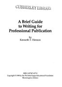 A_brief_guide_to_writing_for_professional_publication