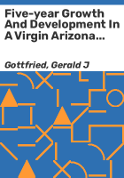 Five-year_growth_and_development_in_a_virgin_Arizona_mixed_conifer_stand