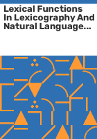 Lexical_functions_in_lexicography_and_natural_language_processing